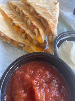 BBQ Chicken Quesadilla